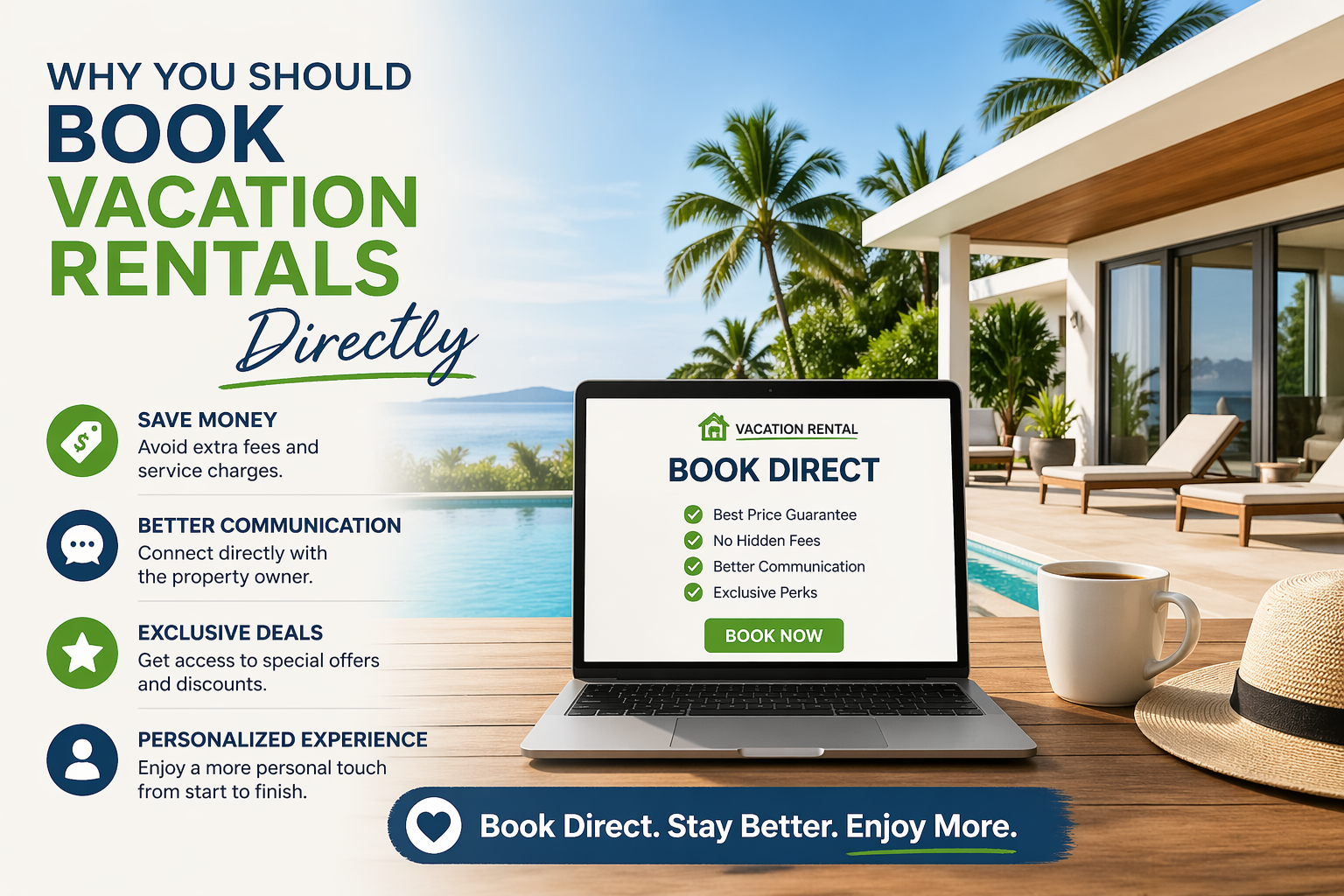 Why you should book vacation rentals directly